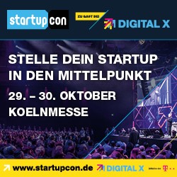 StartupCon 2019 -dieses Jahr Teil der DIGITAL X 2019