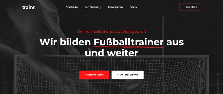 Modernisierung und Digitalisierung der Fußballtrainer-Ausbildung