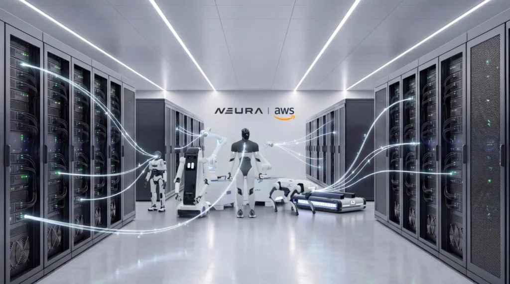 NEURA Robotics und Amazon Web Services starten strategische Partnerschaft, um Physical AI breit auszurollen